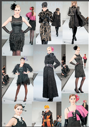 Designer Simon Chang Fall Collection