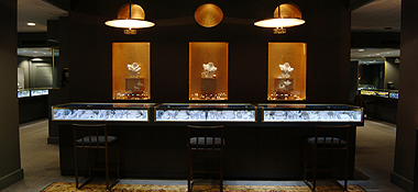 A jewelry store