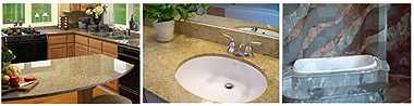 Crystalline calcium carbonate is great for sinks and bathtubs!